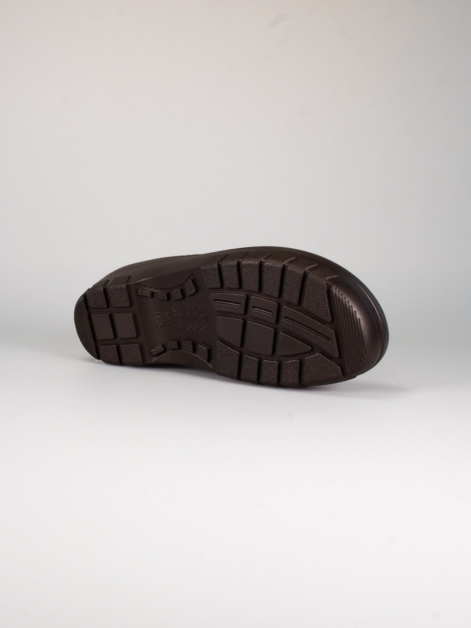 Antislipzool met laddergrip van de Rocker Gardy Foam Brown tuinklomp