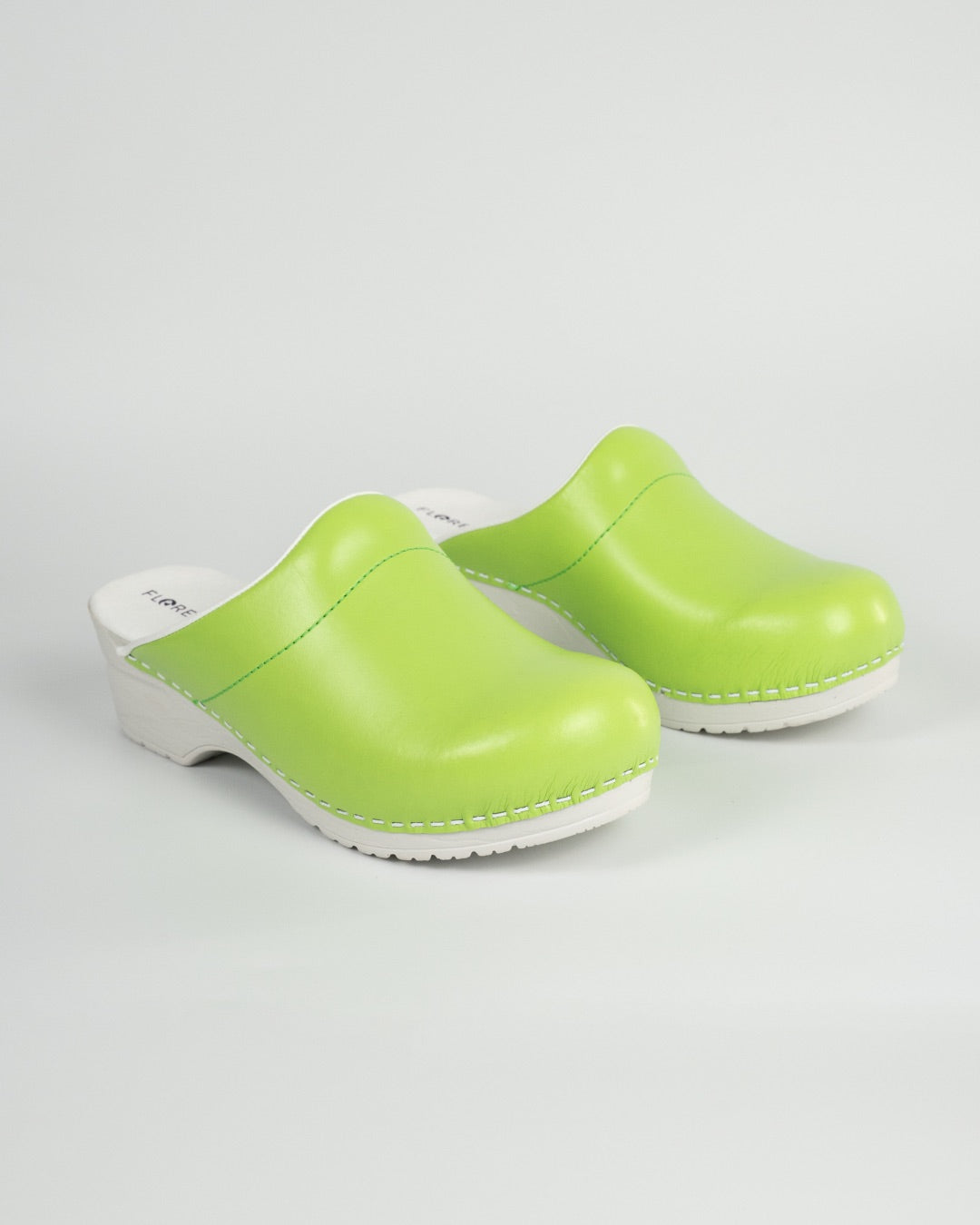 Florensa Clogs Flex - Limettengrün