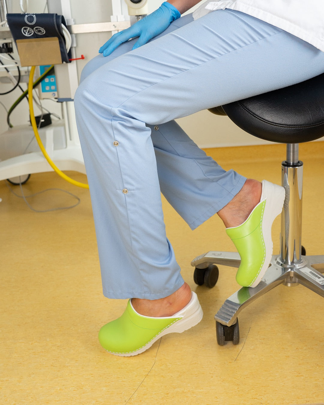 Florensa Clogs Flex - Limettengrün