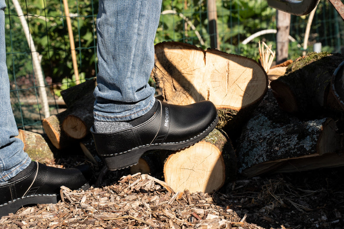 Rocker klompschoenen voor op het erf, de moestuin of boerderij