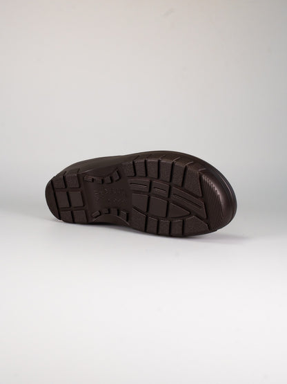 Antislipzool met laddergrip van de Rocker Gardy Cork Brown tuinklomp