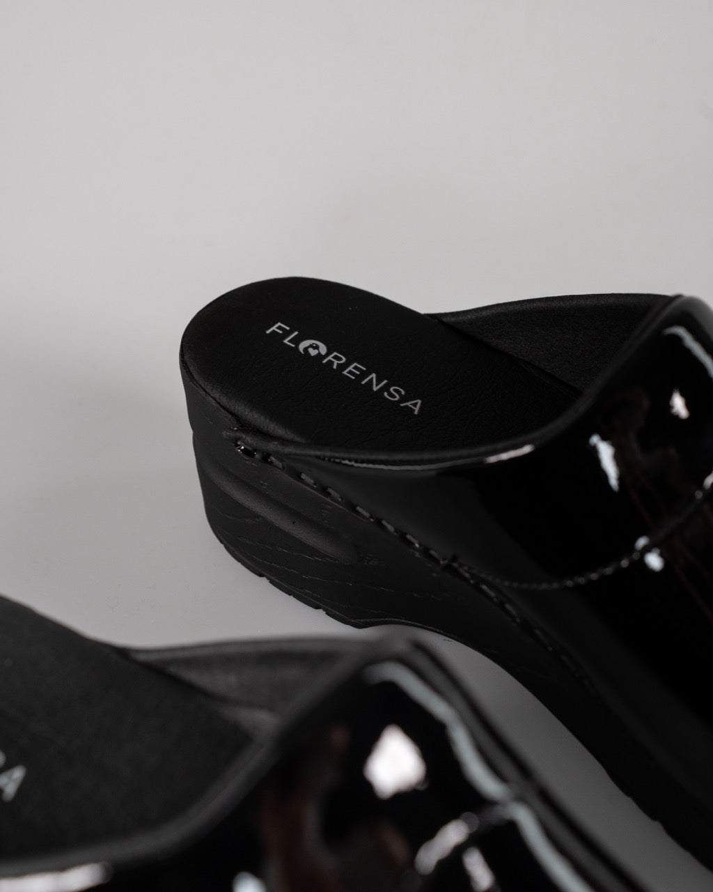 Florensa Clogs Flex - Black Patent