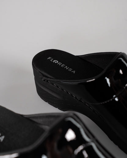 Florensa Clogs Flex - Black Patent