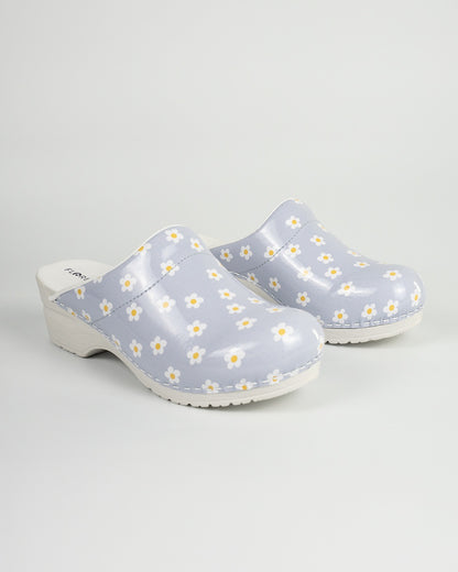 Florensa Clogs Flex - Gänseblümchen Hellblau
