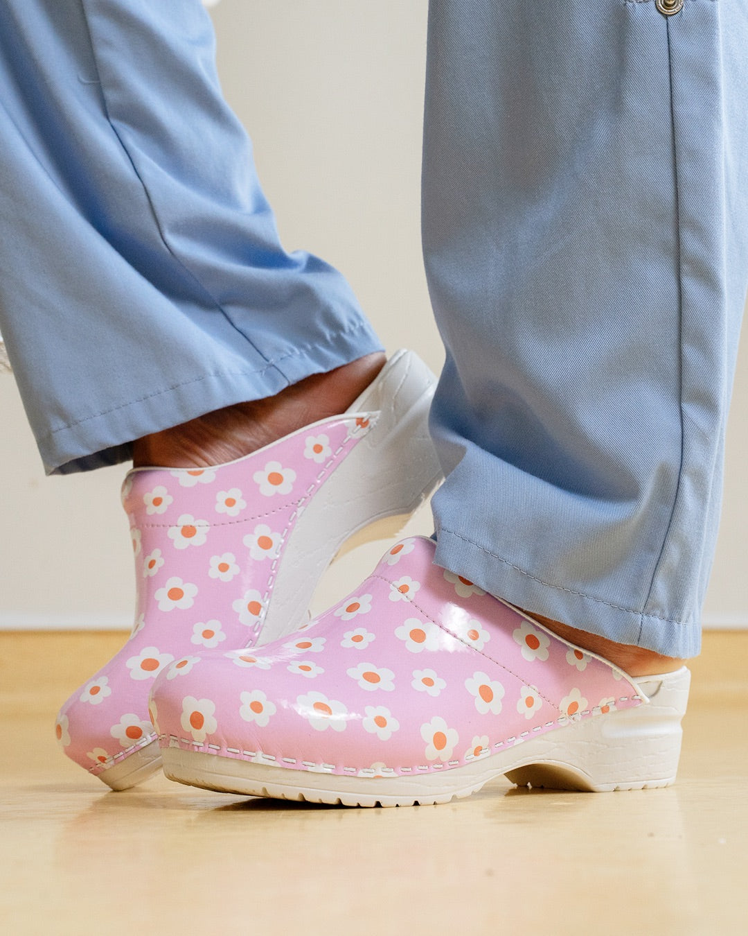 Florensa Clogs Flex - Gänseblümchenrosa