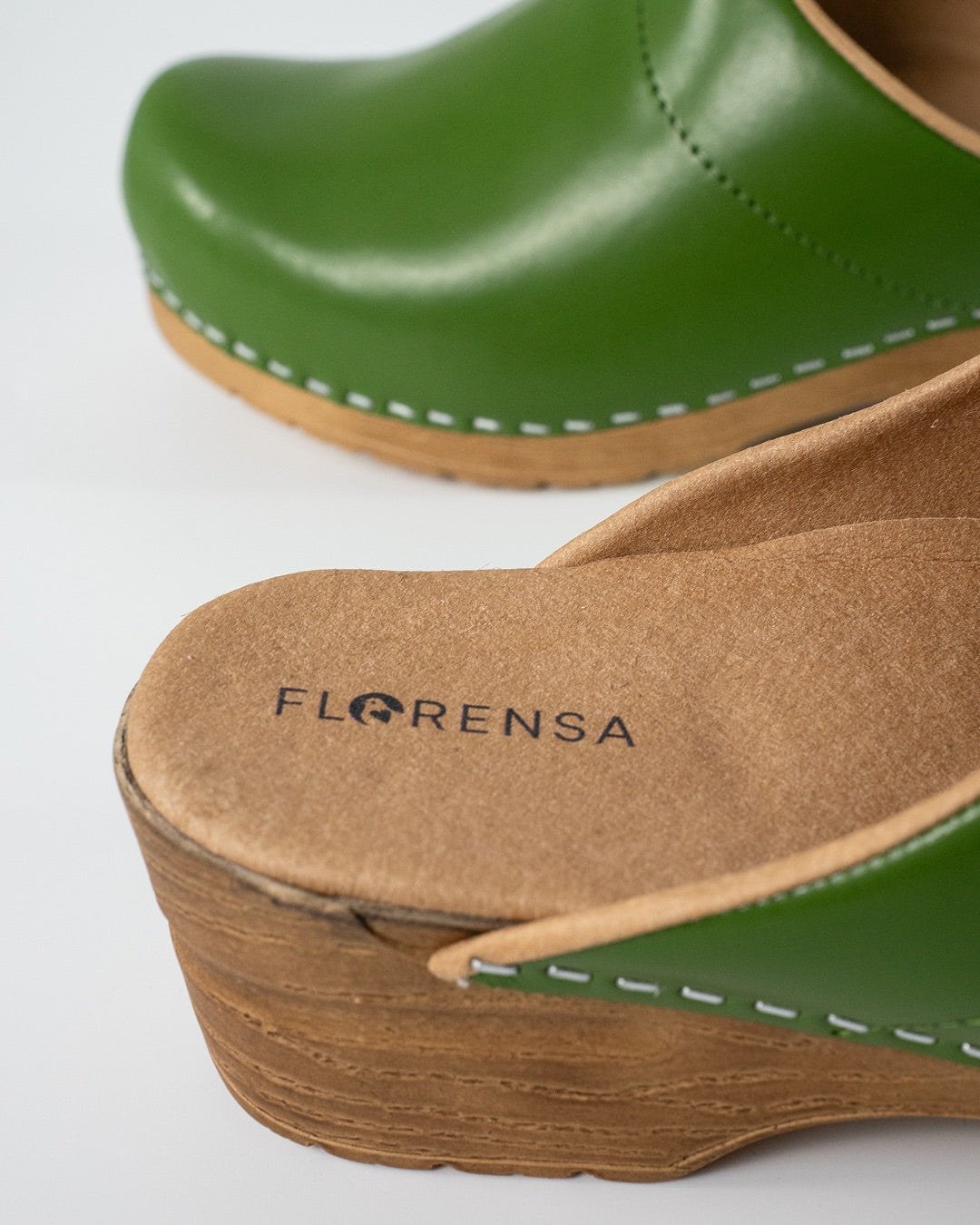 Florensa Clogs Flex - Naturgrün