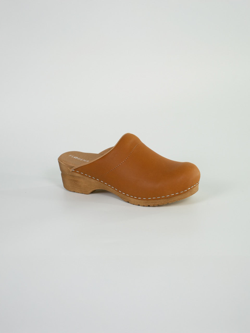 Florensa Clogs Flex – Natürlicher Cognac