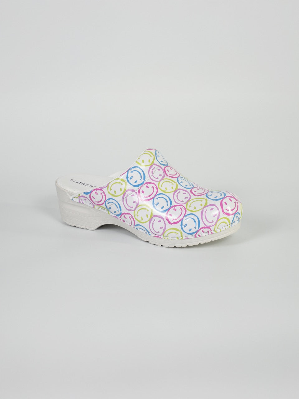 Florensa Clogs Flex - Smiley Weiß