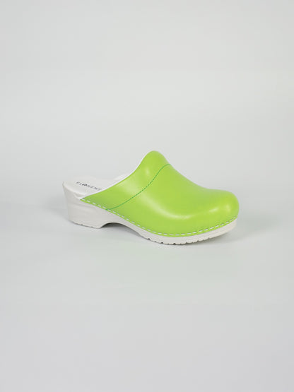Florensa Clogs Flex - Limettengrün