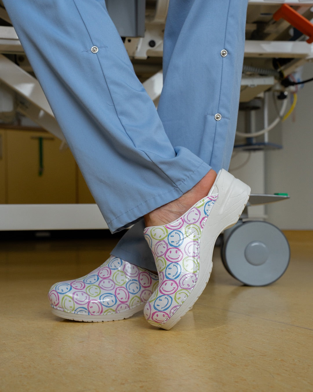 Florensa Clogs Flex - Smiley Weiß