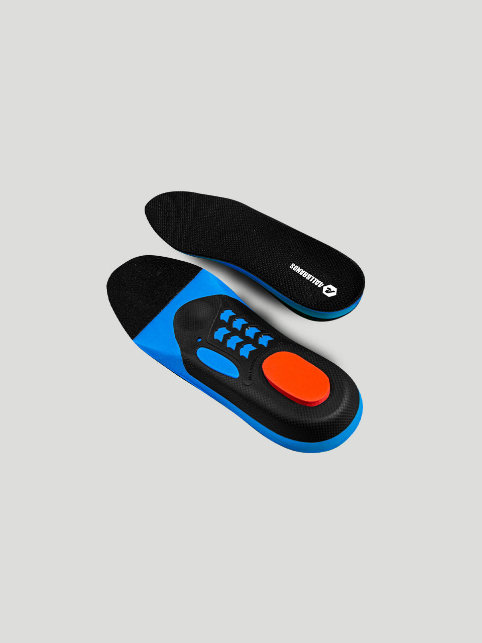 Paar 4Allbrands Stabilizer Insole High steunzolen van bovenaf