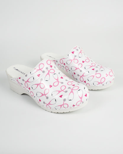 Florensa Clogs Flex - Stethoskop Weiß
