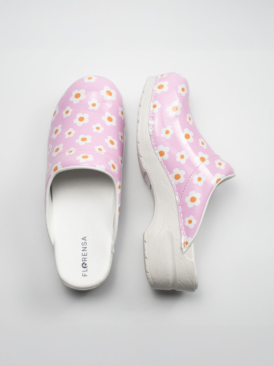 Florensa Clogs Flex - Gänseblümchenrosa