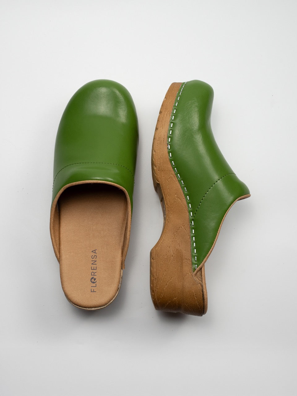 Florensa Clogs Flex - Naturgrün