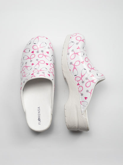 Florensa Clogs Flex - Stethoskop Weiß